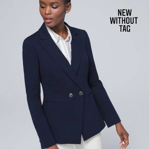 WHITE HOUSE BLACK MARKET PONTE BLAZER